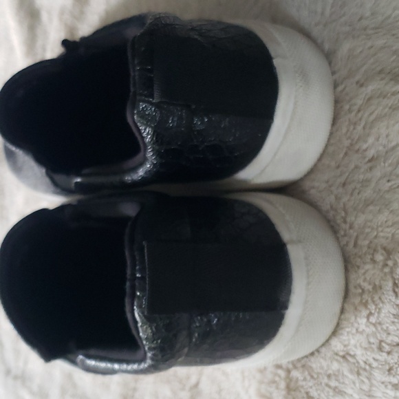 Jenn Ardor Black Snakeskin Slip Ons EUC Sz 8 - Picture 5 of 6